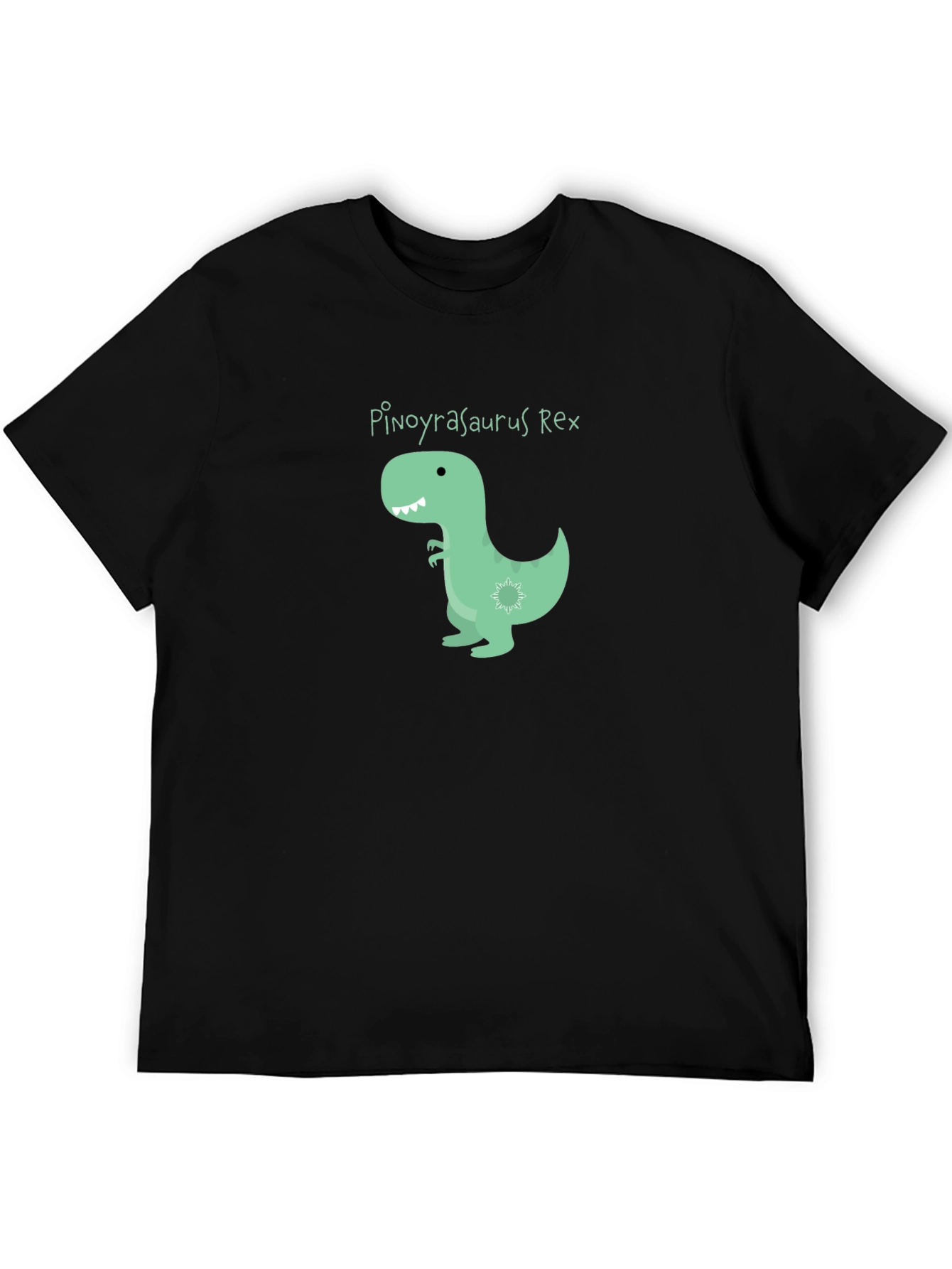 Black Pinoyrasaurus Rex T-Shirt - Black view 5