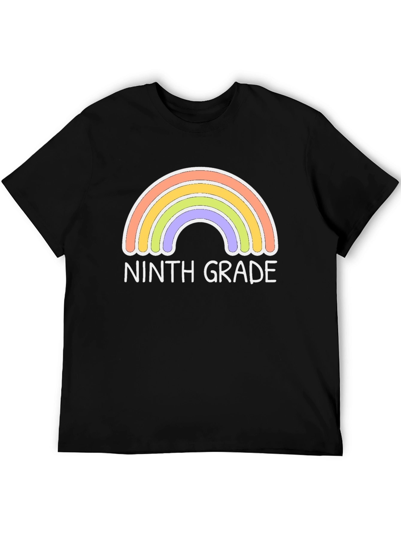 Ninth Grade Rainbow Graphic Tee - 5