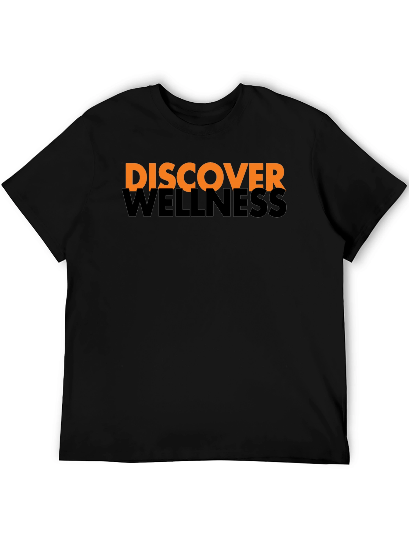 Discover Wellness Black Graphic Tee - 5