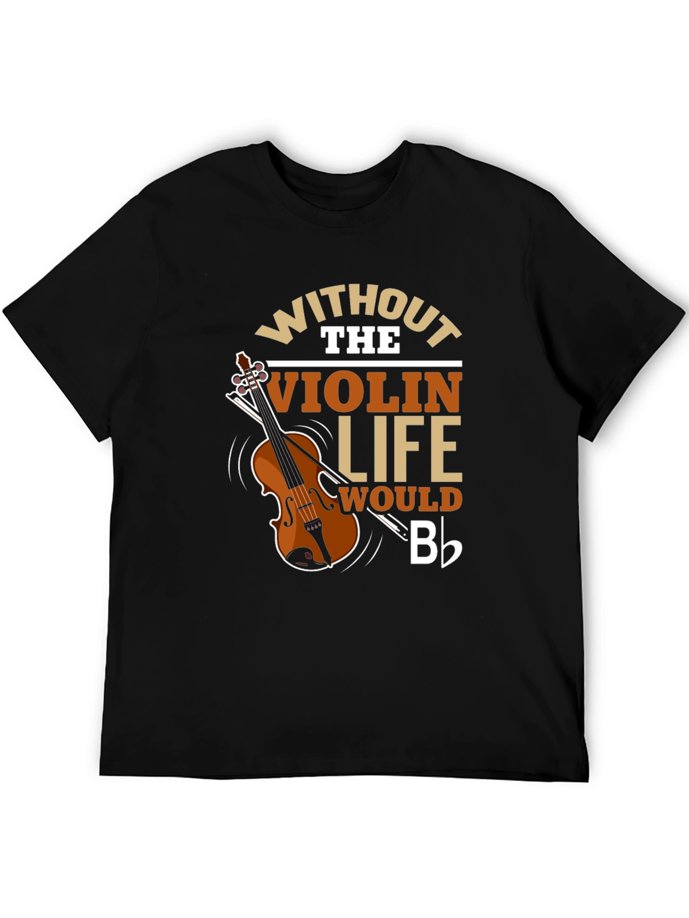 Black Violin Life T-Shirt - Music Lover Tee view 5
