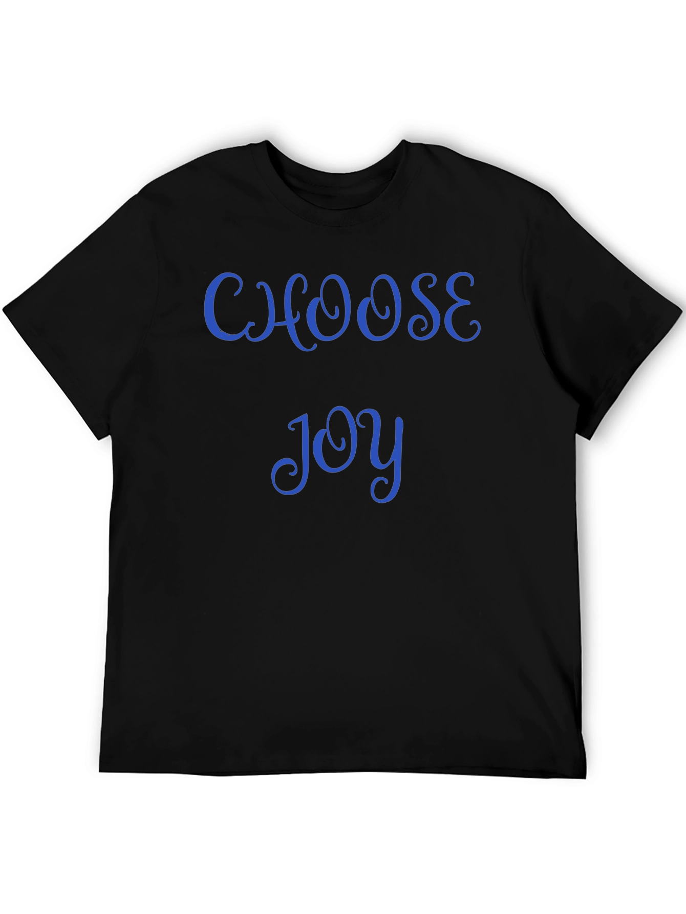 Black Choose Joy Black T-Shirt view 5