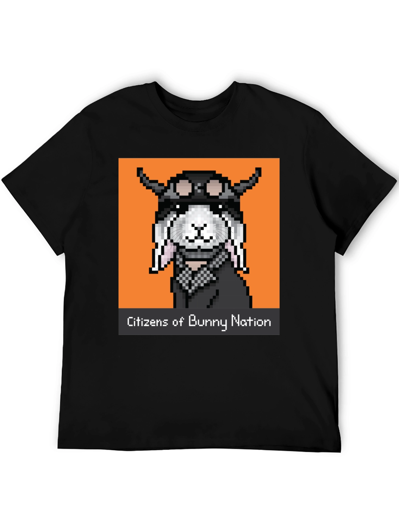 Black Citizens of Bunny Nation T-Shirt view 5