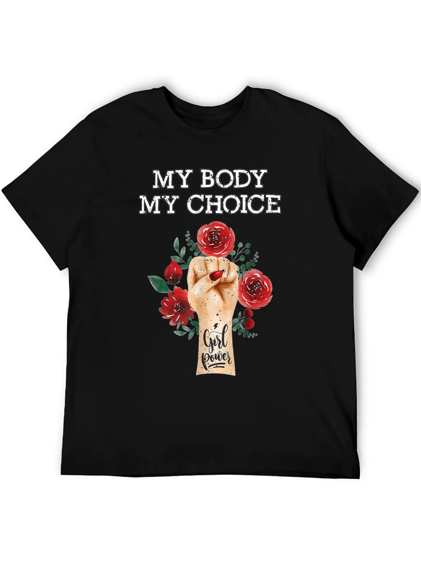 Black My Body My Choice Graphic T-Shirt view 5