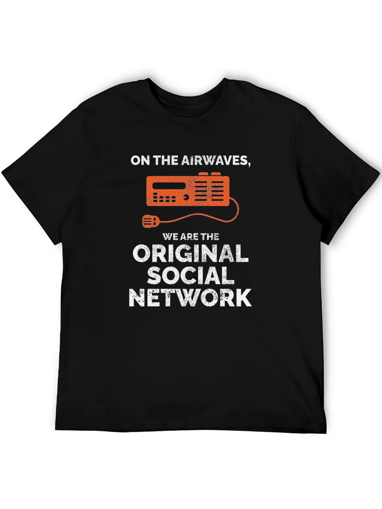 Black On the Airwaves Original Social Network T-Shirt view 5