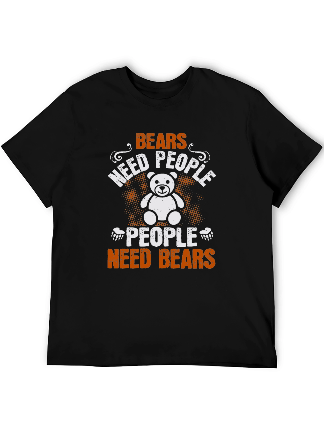 Black Bears Need People T-Shirt view 5