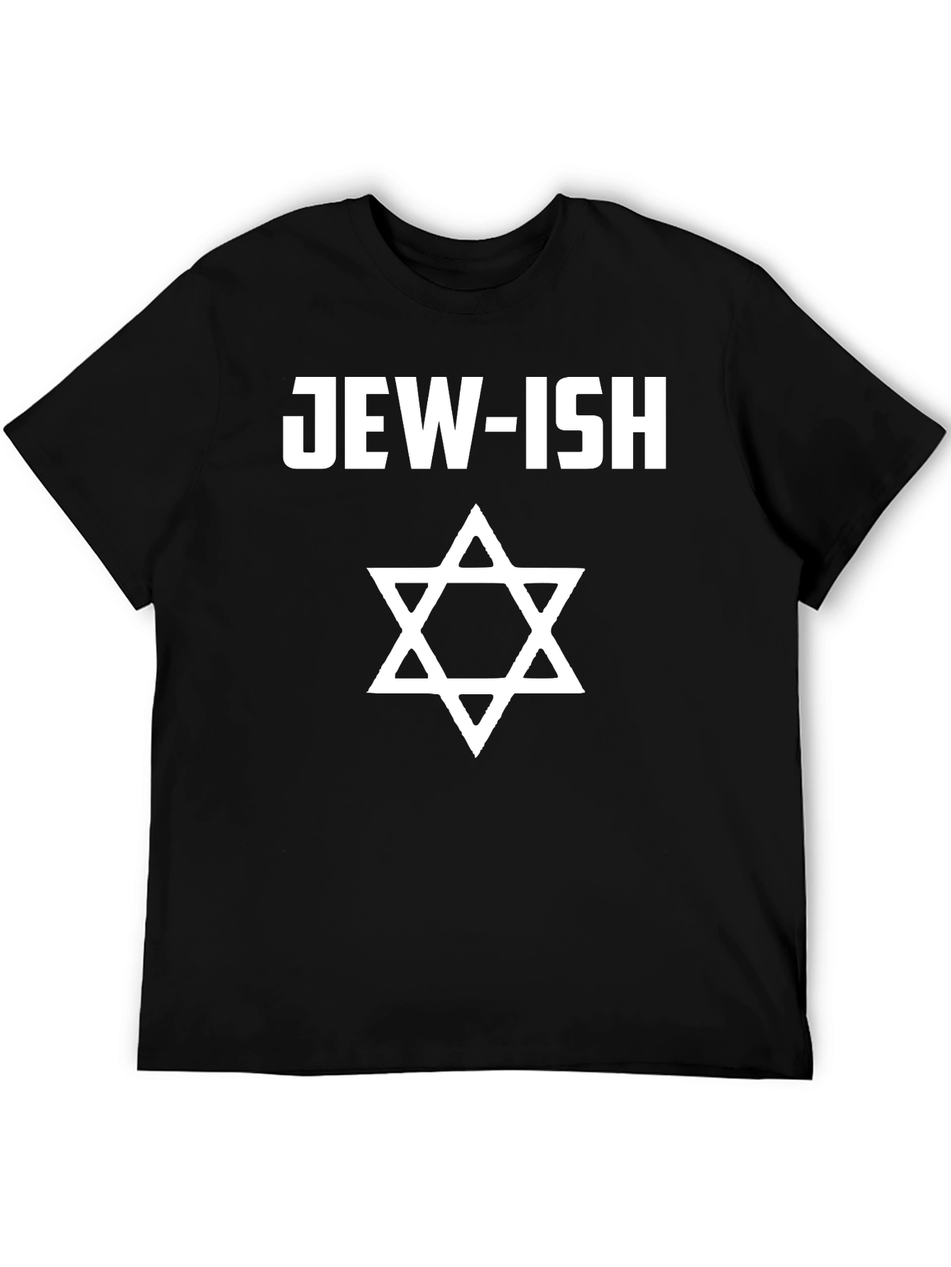 Black Jew-ish Graphic T-Shirt view 5