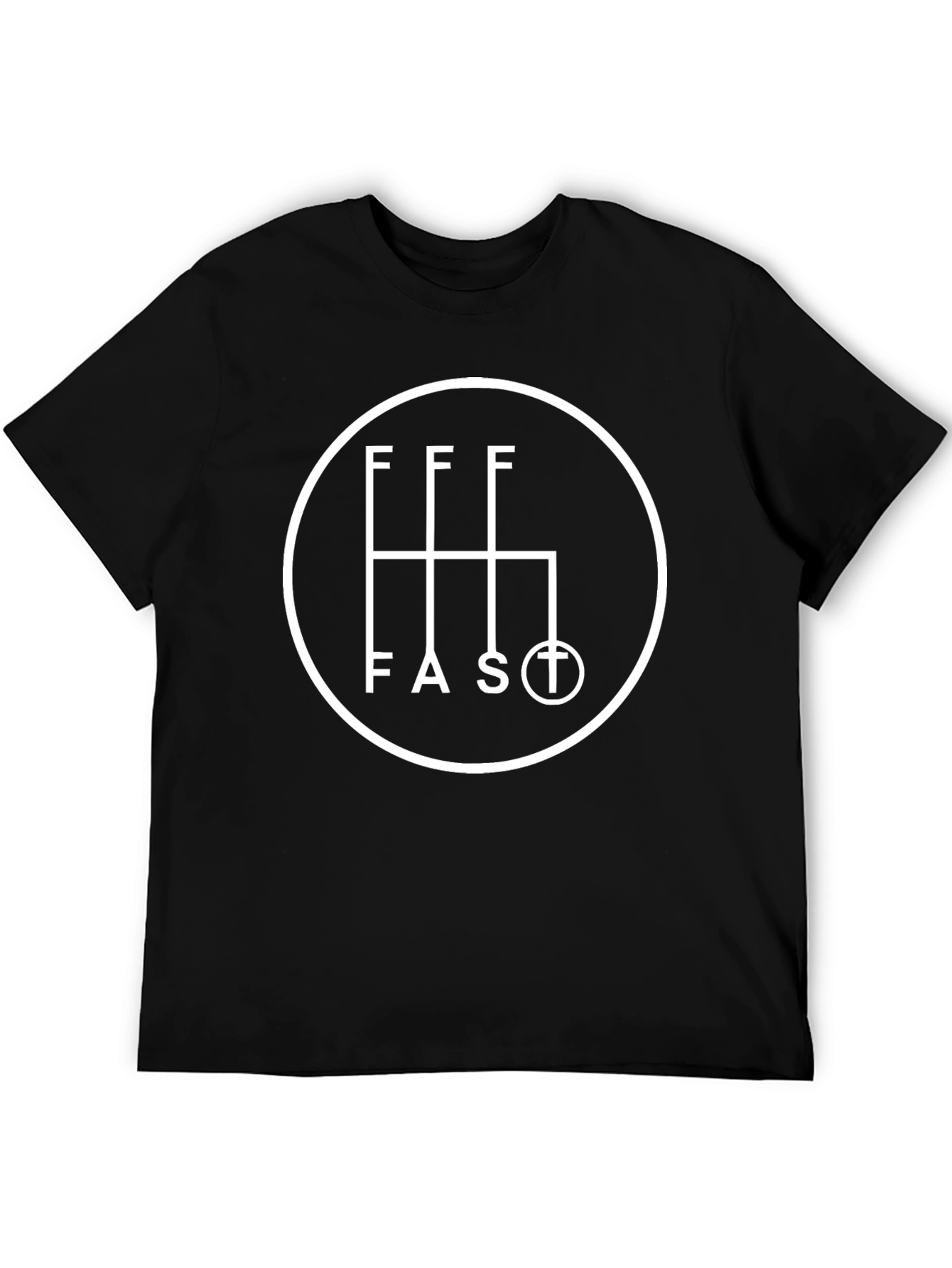 Fast Shift T-Shirt - Black Graphic Tee - 5
