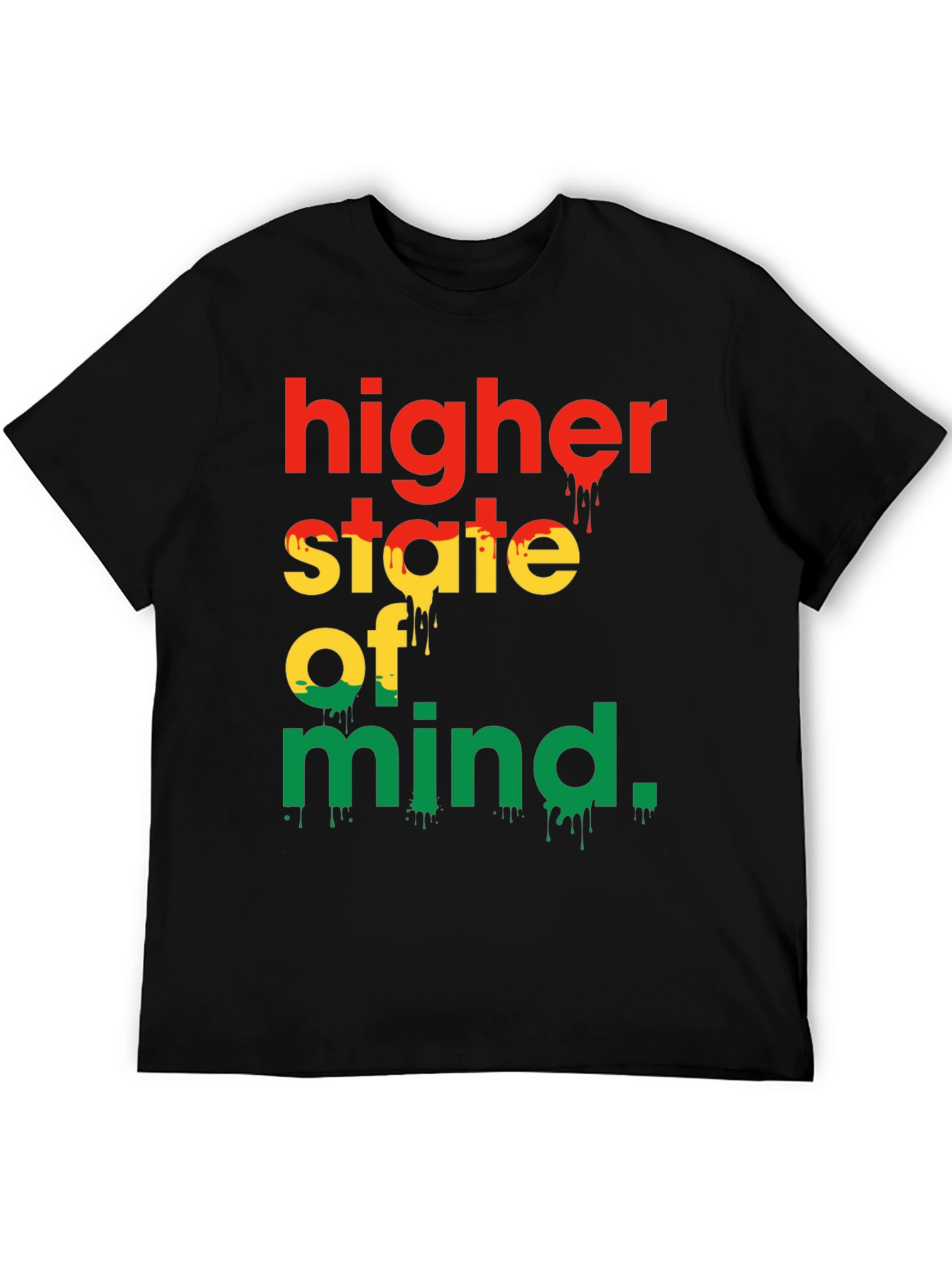 Black Higher State of Mind Graphic Tee view 5