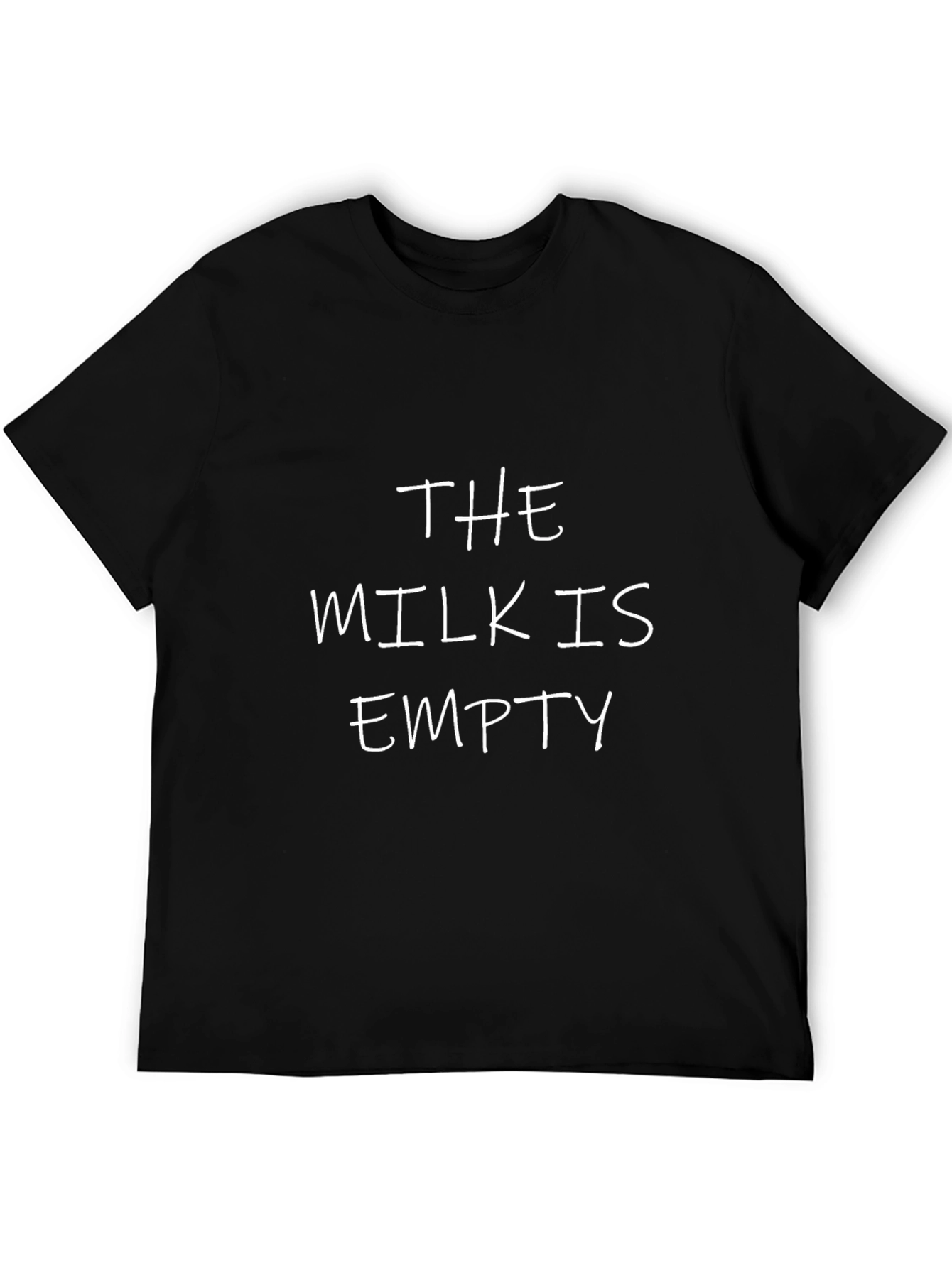 Black The Milk Is Empty Graphic Tee view 5