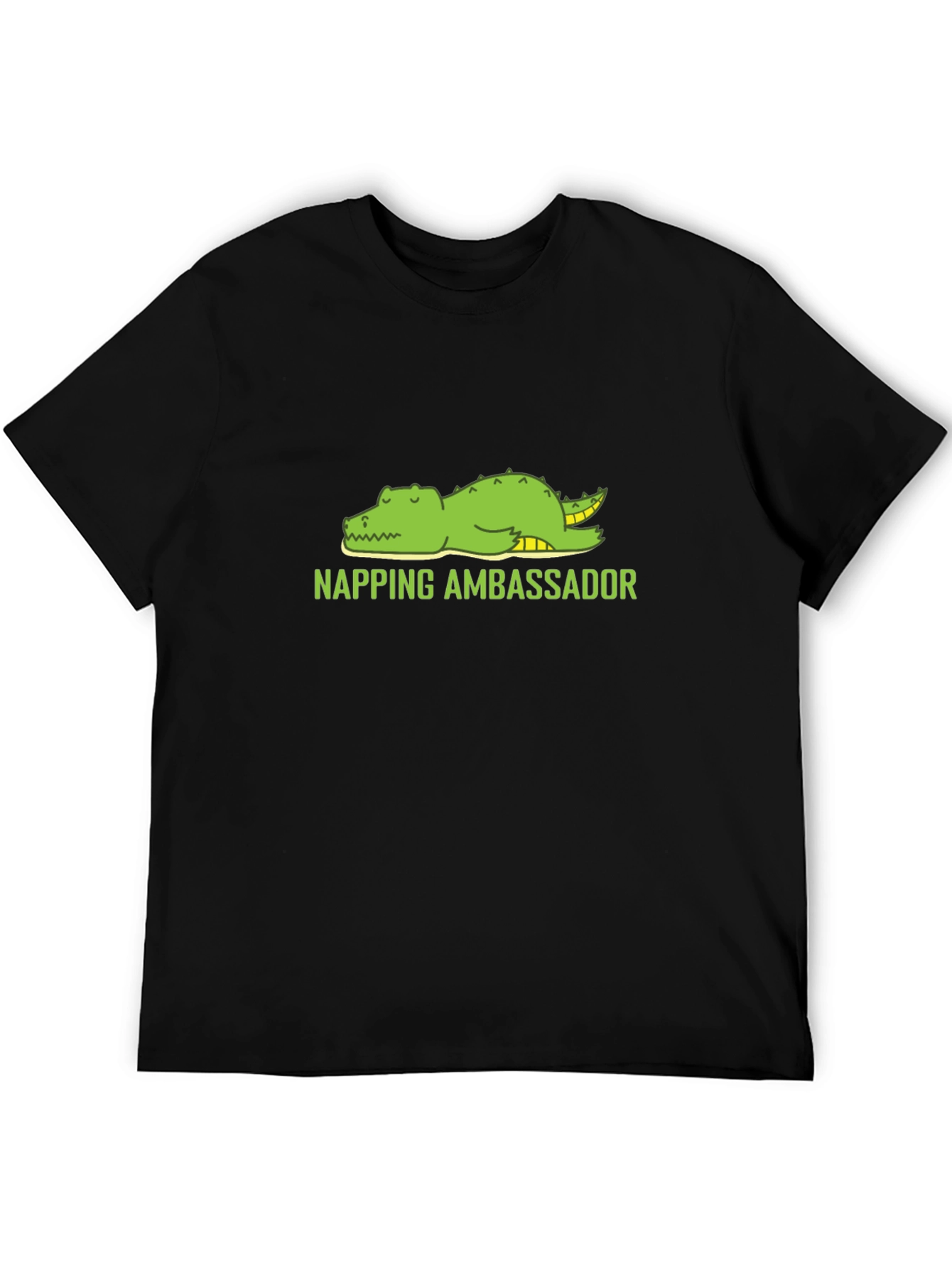 Black Napping Ambassador Graphic T-Shirt view 5
