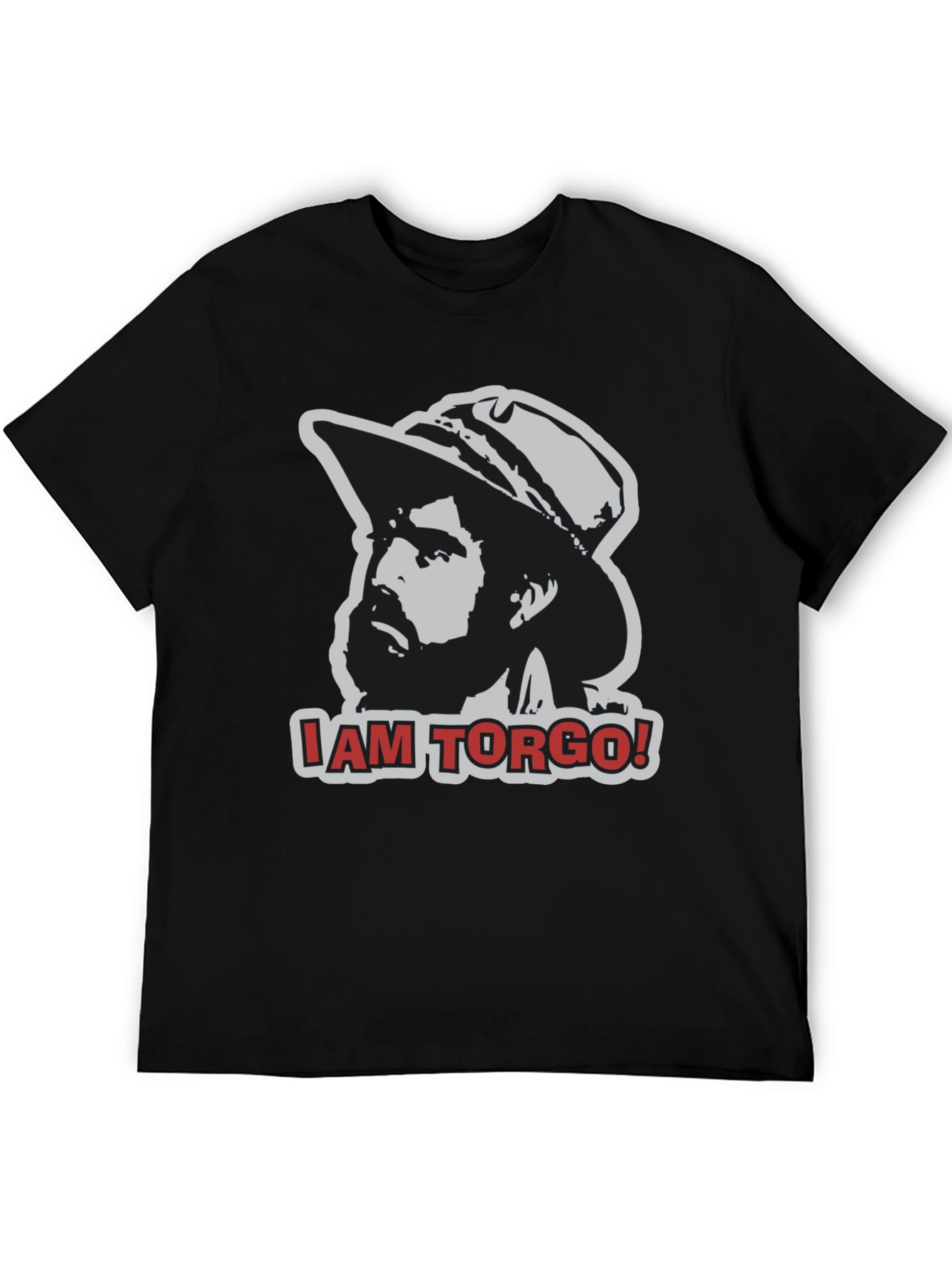 Black I am Torgo! T-Shirt - MST3K Tribute view 5
