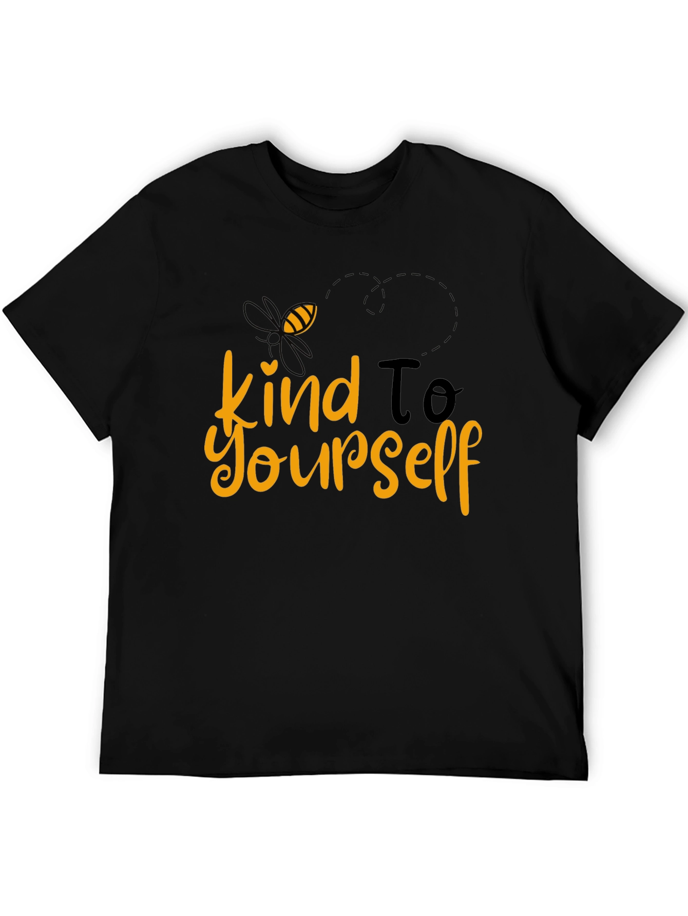 Black Bee Kind To Yourself Graphic T-Shirt view 5