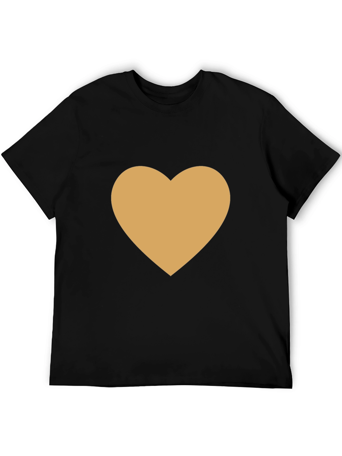 Black Heart Graphic Black Tee view 5
