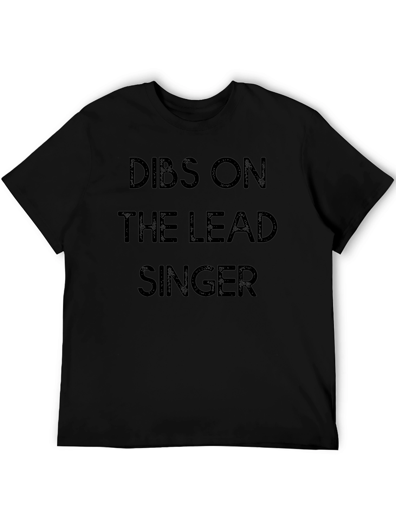 Black Dibs On The Lead Singer Graphic Tee view 5