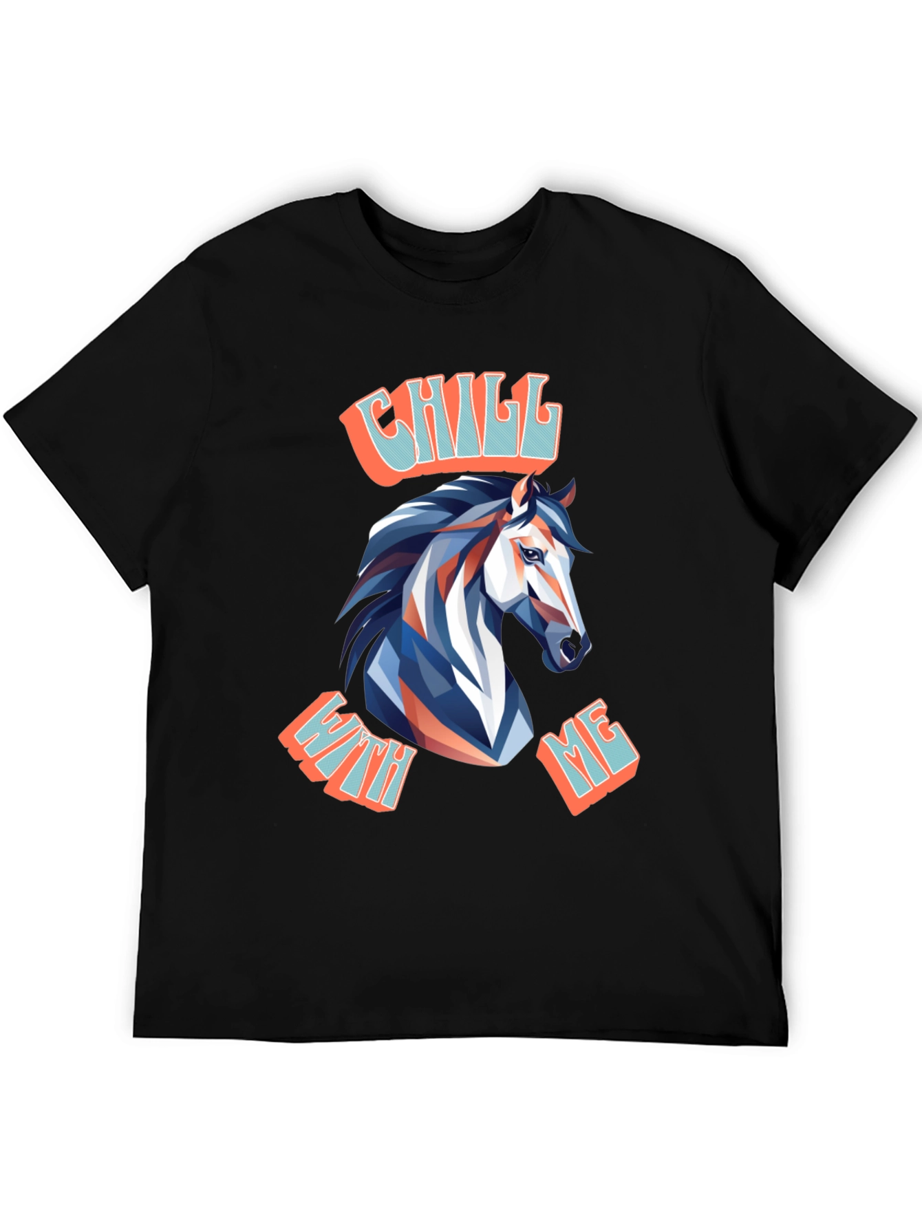 Black Chill With Me Graphic T-Shirt view 5