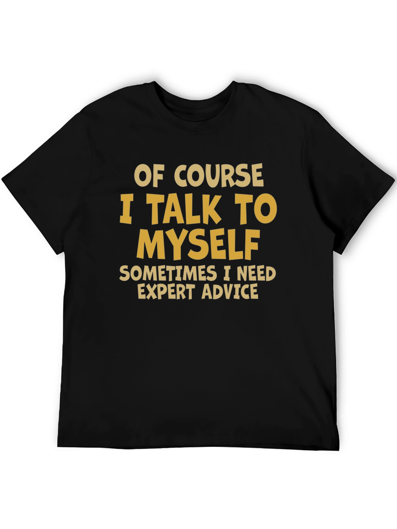 Black Expert Advice T-Shirt - Funny Novelty Tee view 5