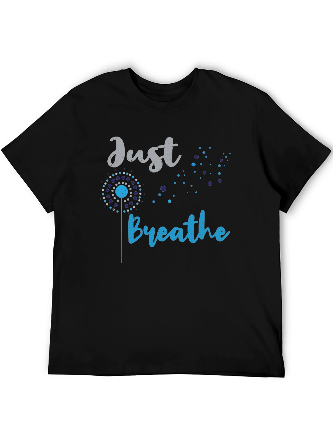 Black Just Breathe Dandelion Tee view 5