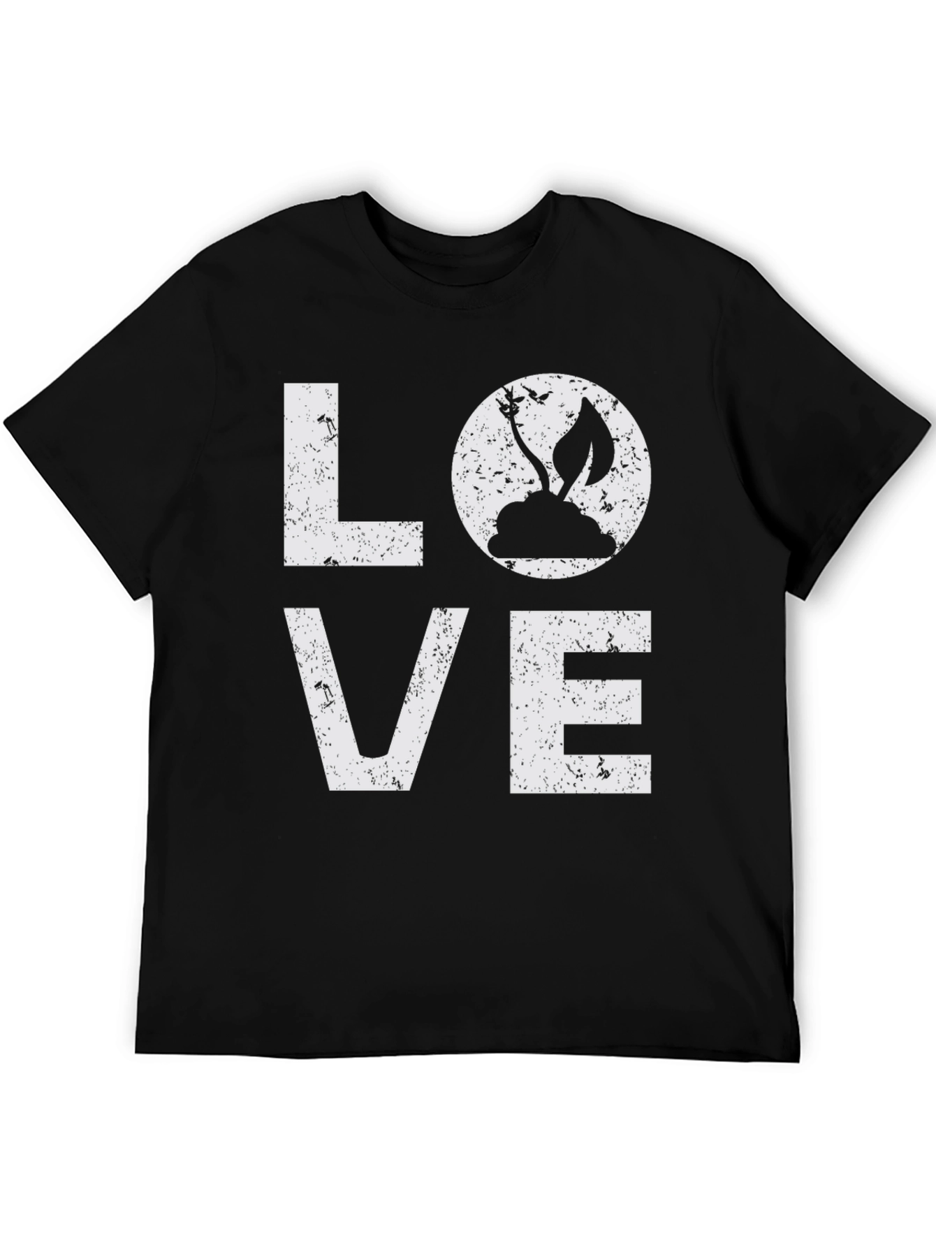 Black Love Gardening T-Shirt - Plant Lovers Tee view 5