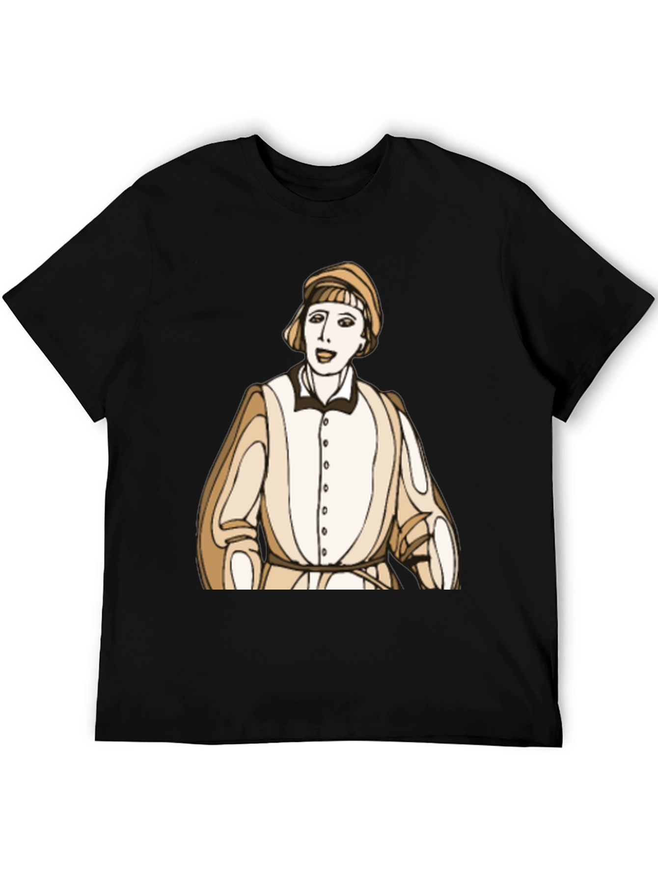 Black Renaissance Man Graphic Tee - Unique Style view 5