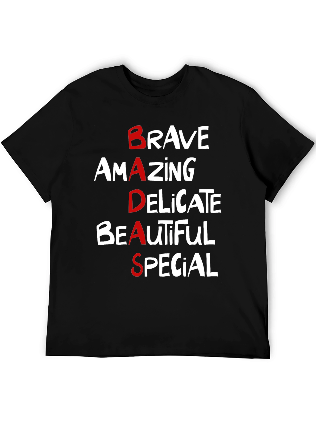 Brave Amazing T-Shirt:  Inspirational Graphic Tee - 5