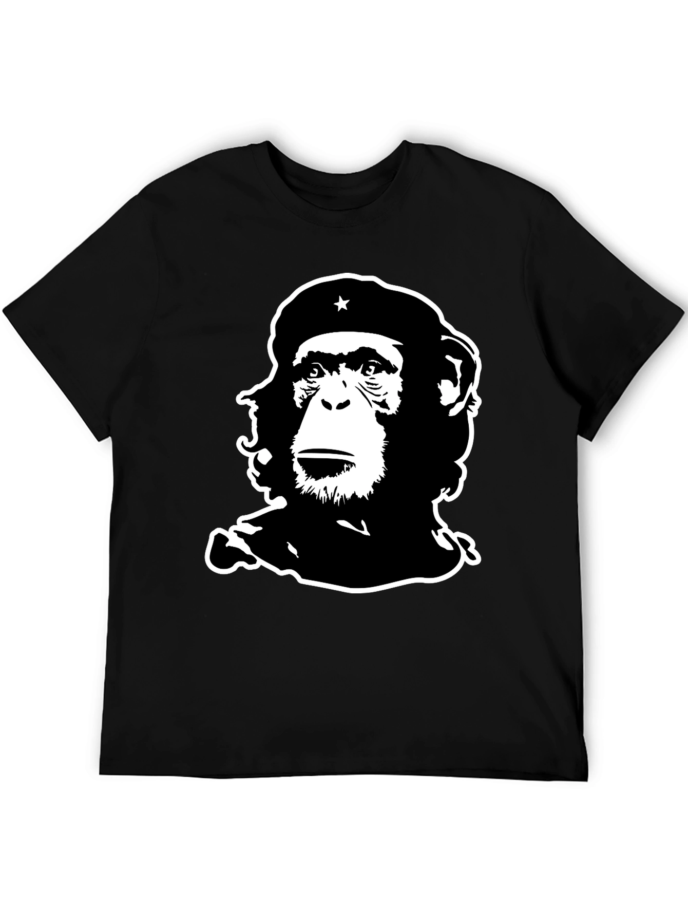 Black Chimp Guevara T-Shirt - Black Graphic Tee view 5