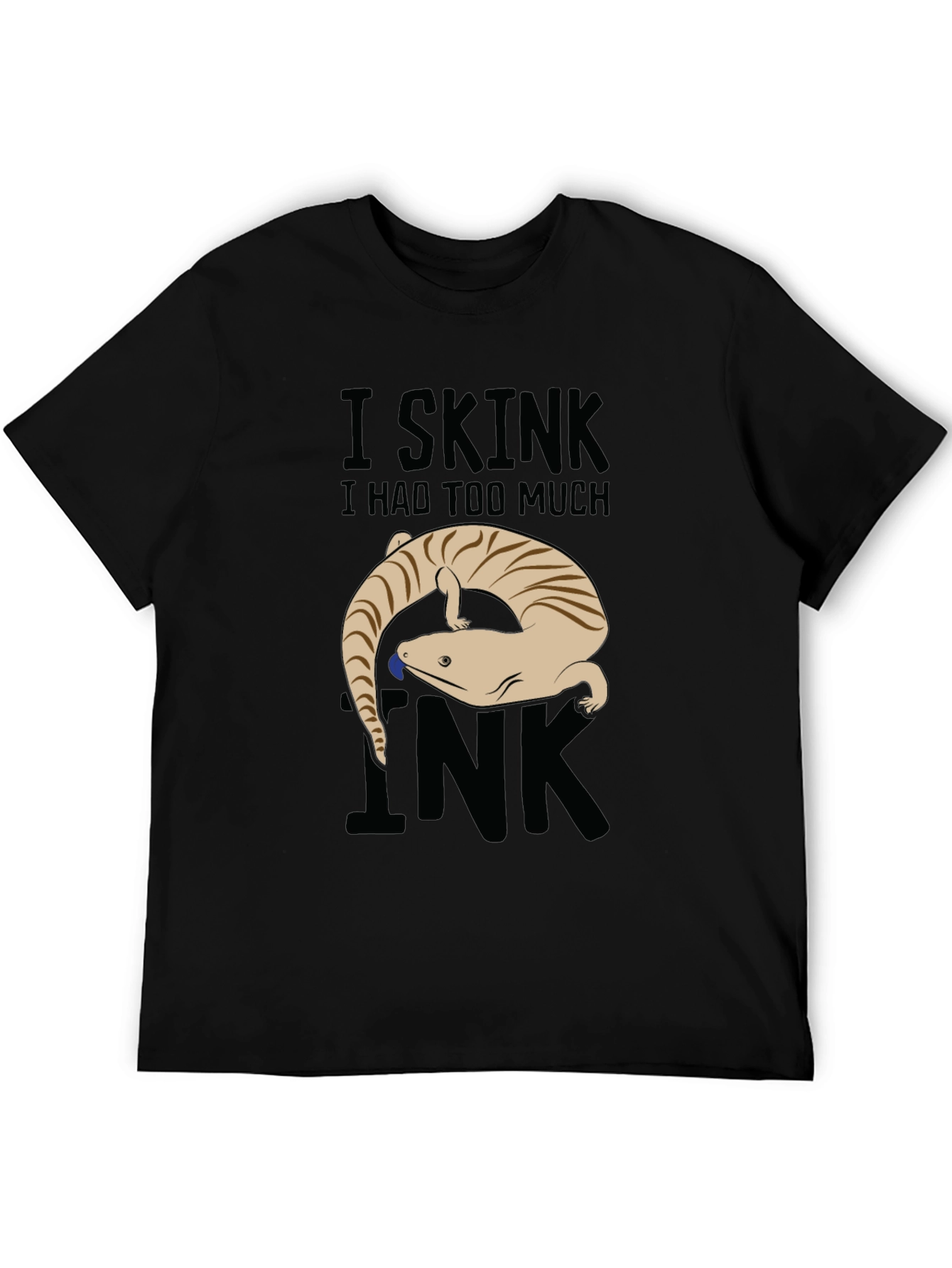 Black I Skink I Had Too Much Ink Graphic Tee view 5