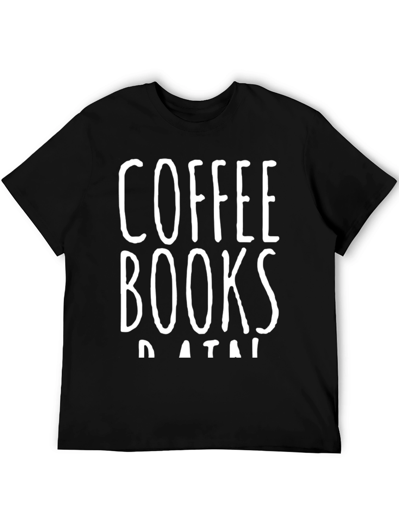 Black Coffee, Books, Data T-Shirt - Unisex view 5