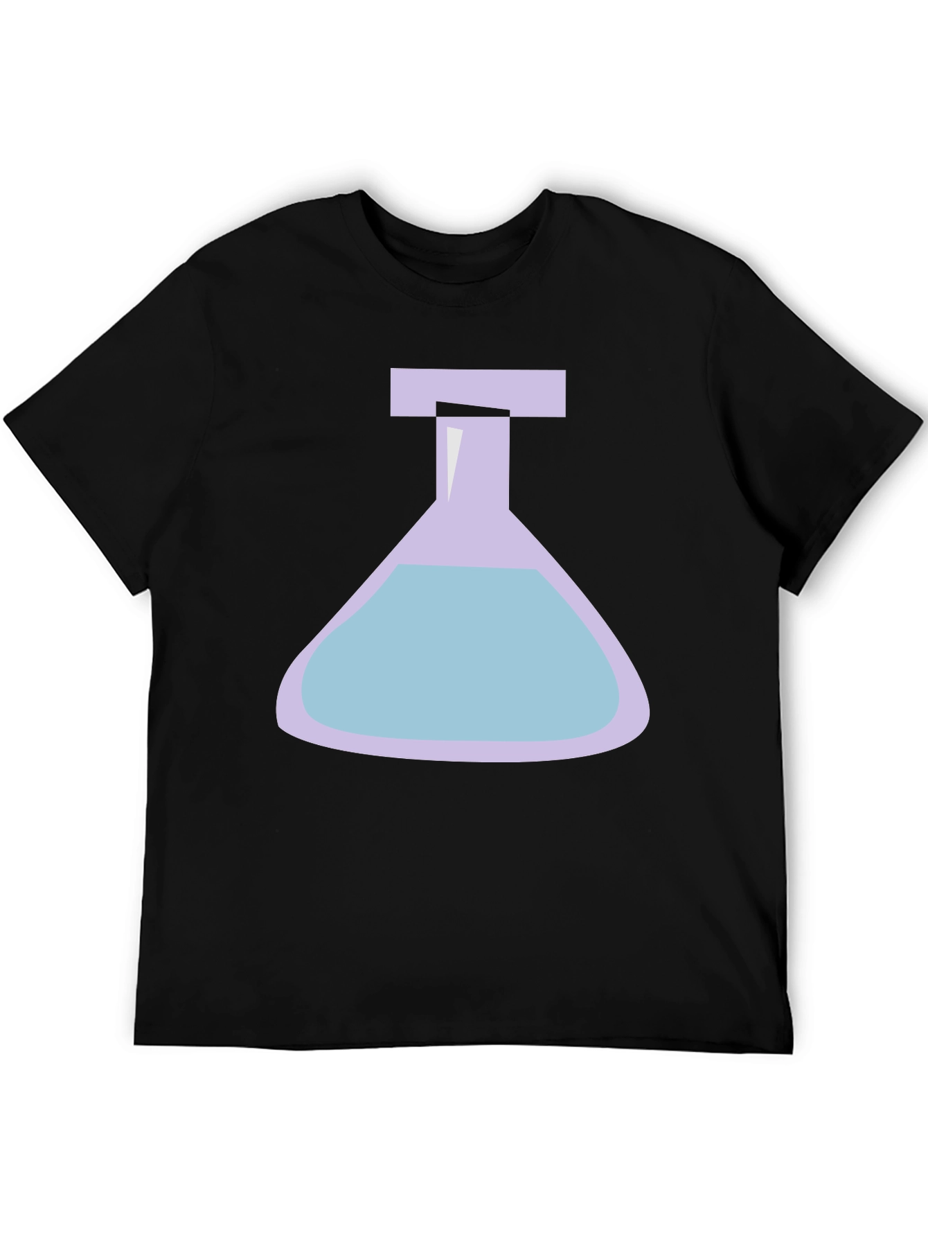 Black Science Flask Graphic T-Shirt view 5