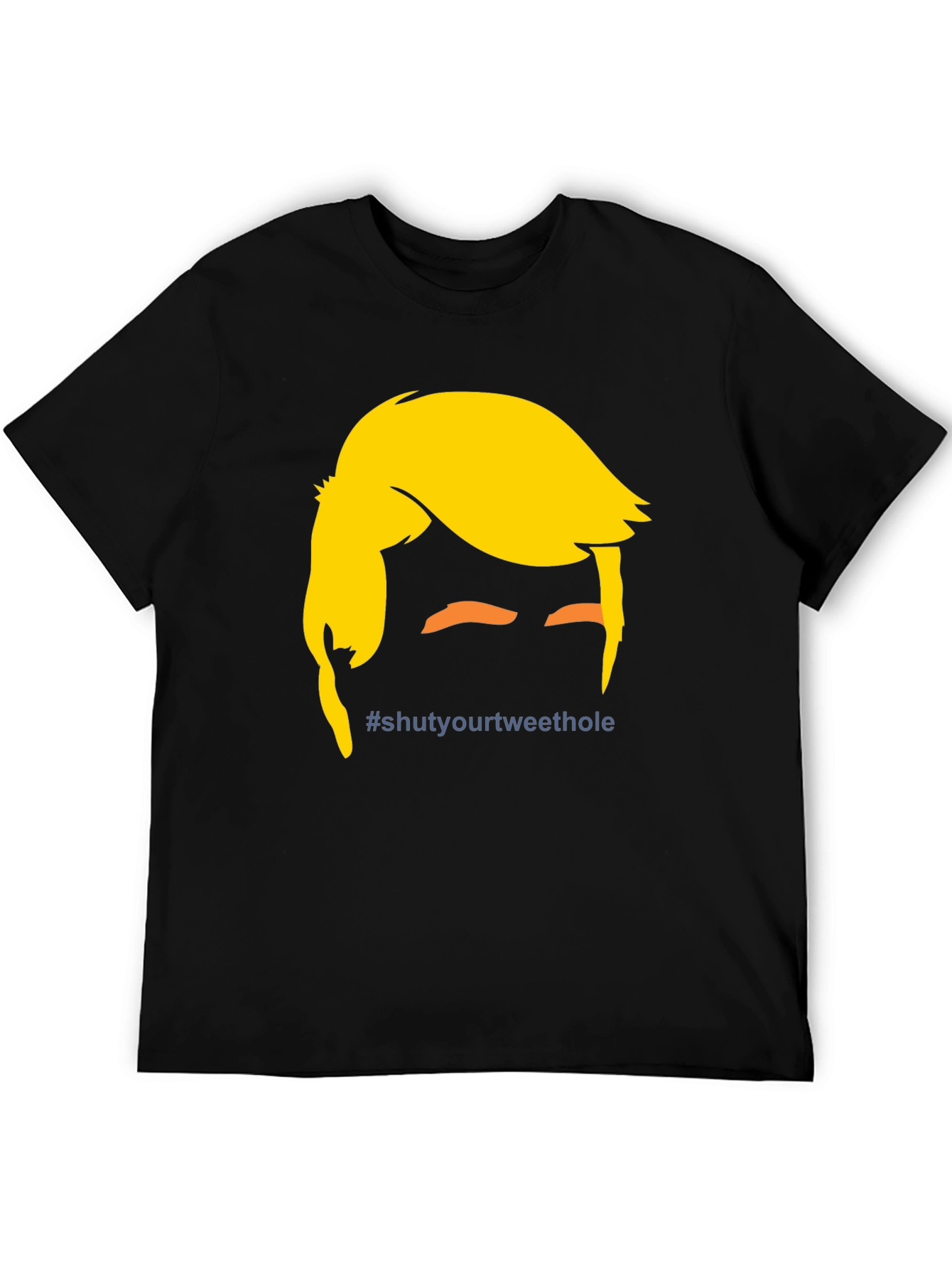 Black Political Humor Graphic Tee view 5