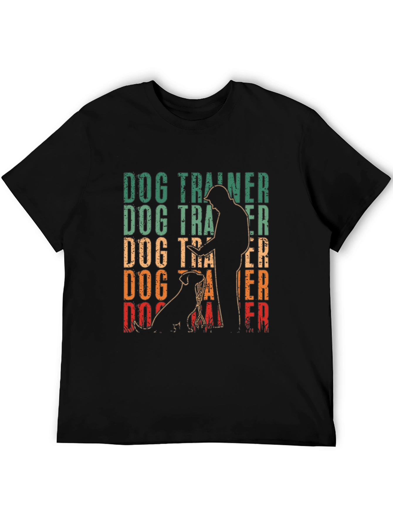 Dog Trainer T-Shirt Retro Design - 5