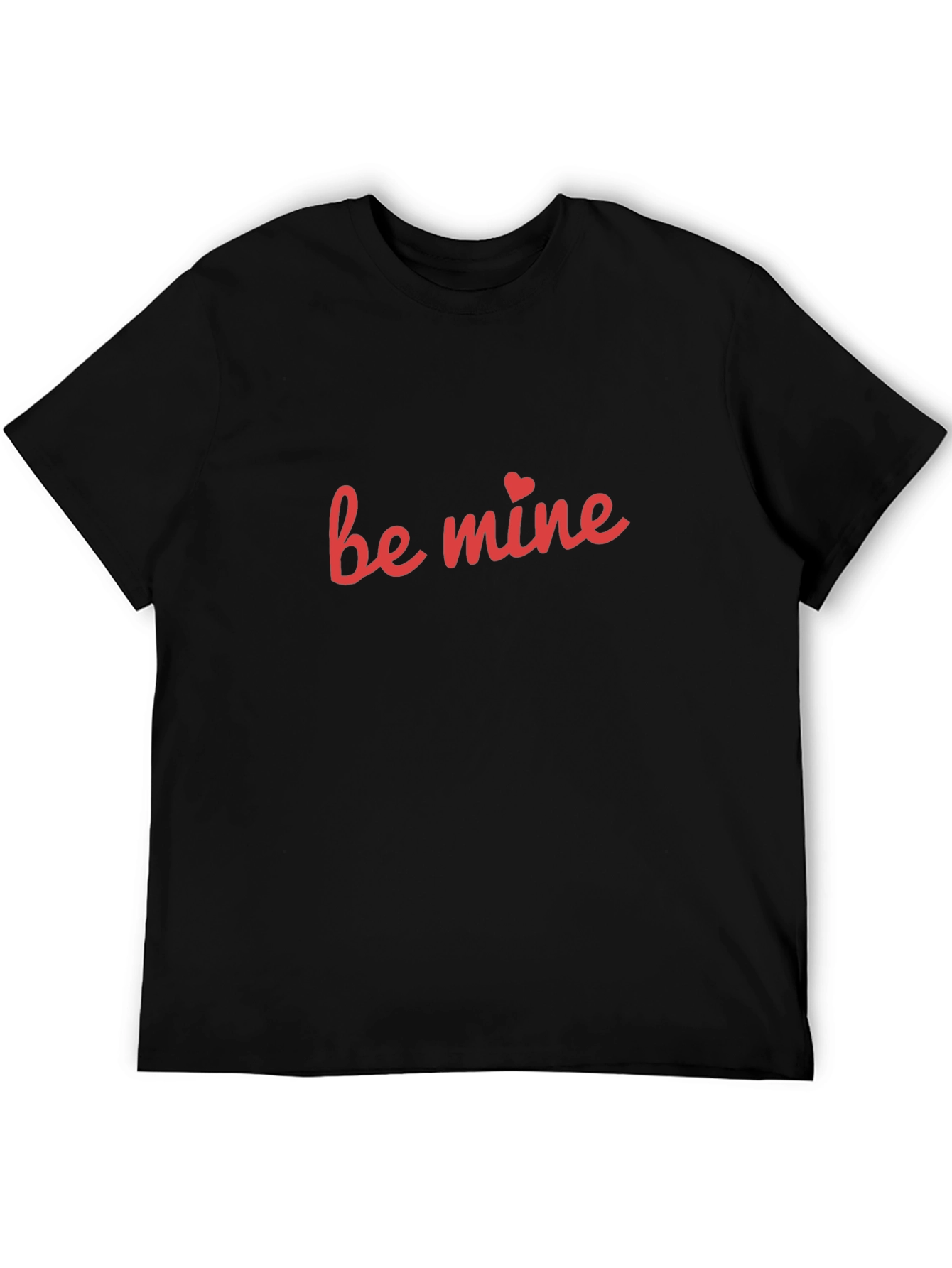 Black Be Mine Graphic Tee - Black Cotton Blend view 5