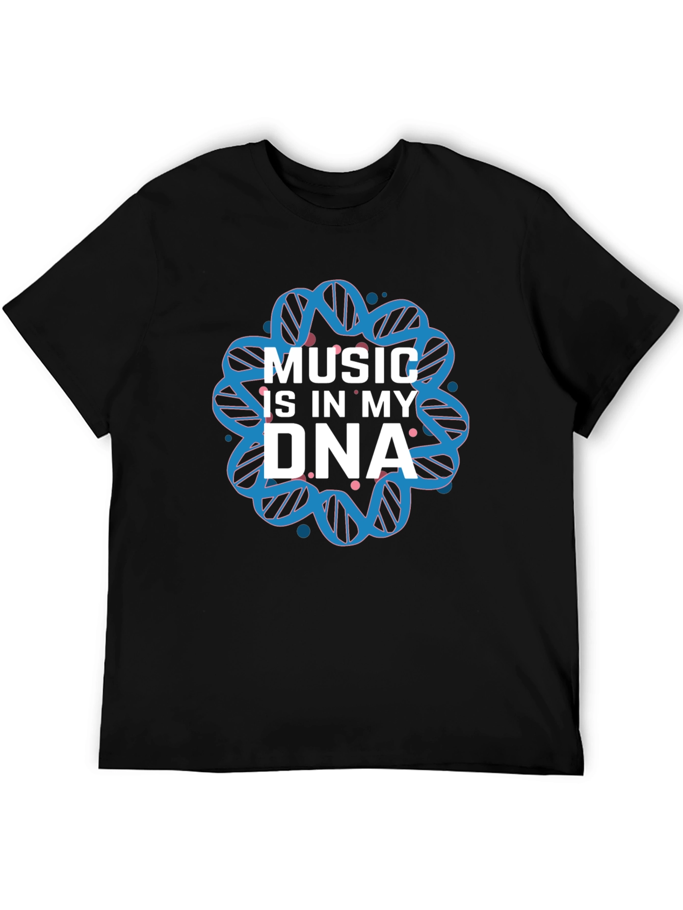 Black Music is in My DNA Graphic T-Shirt view 5
