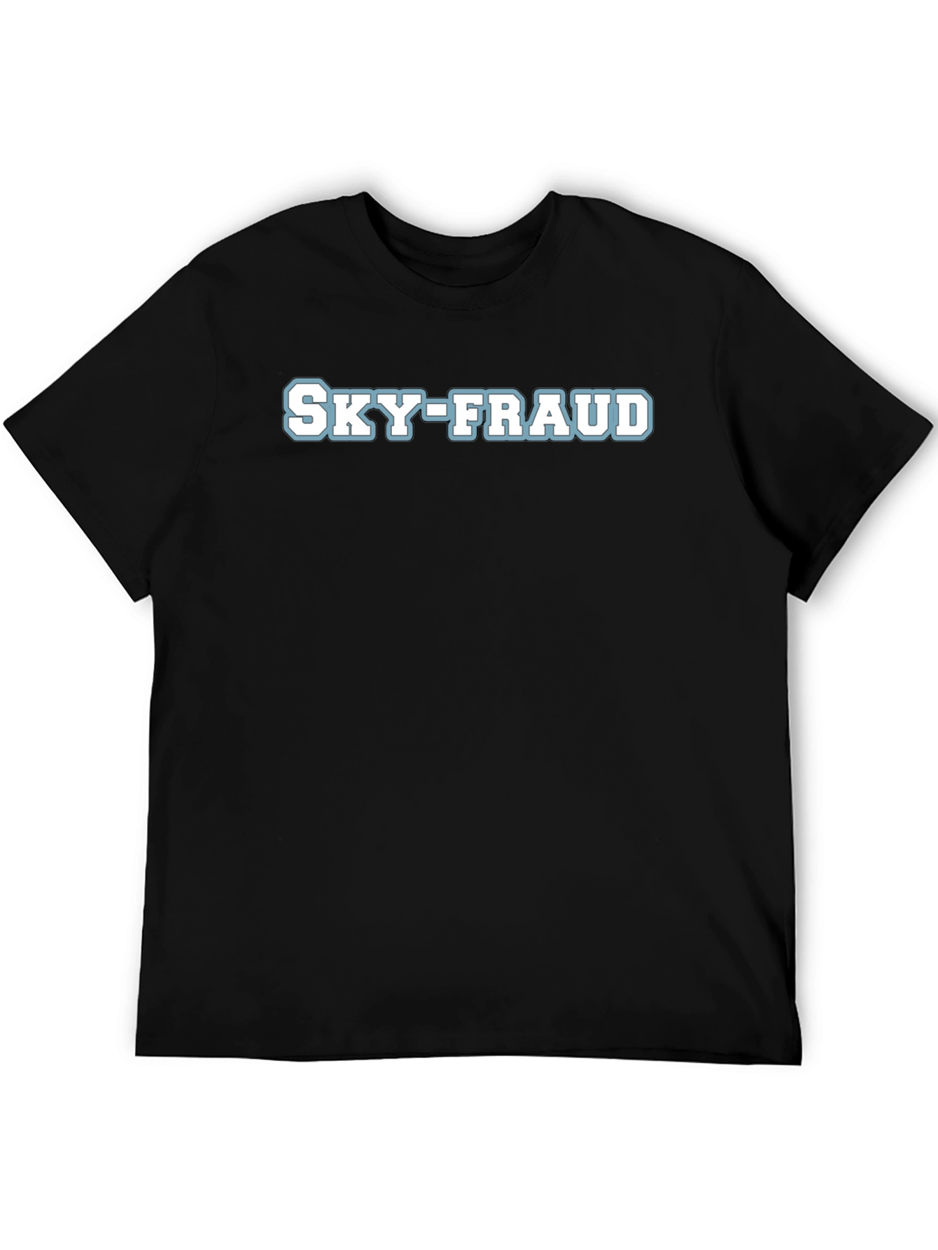 Black Sky-Fraud Graphic T-Shirt view 5
