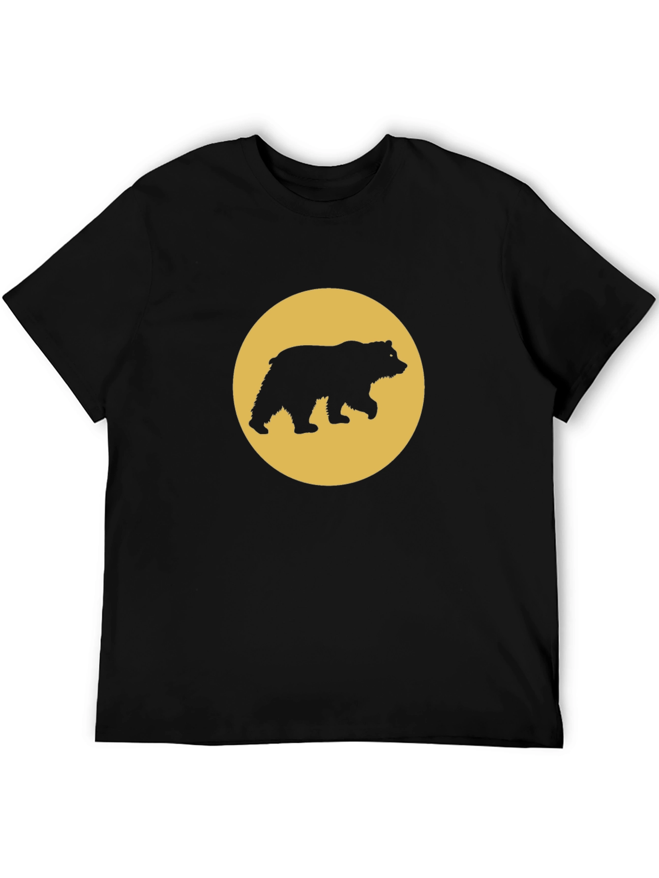 Black Bear Silhouette T-Shirt view 5