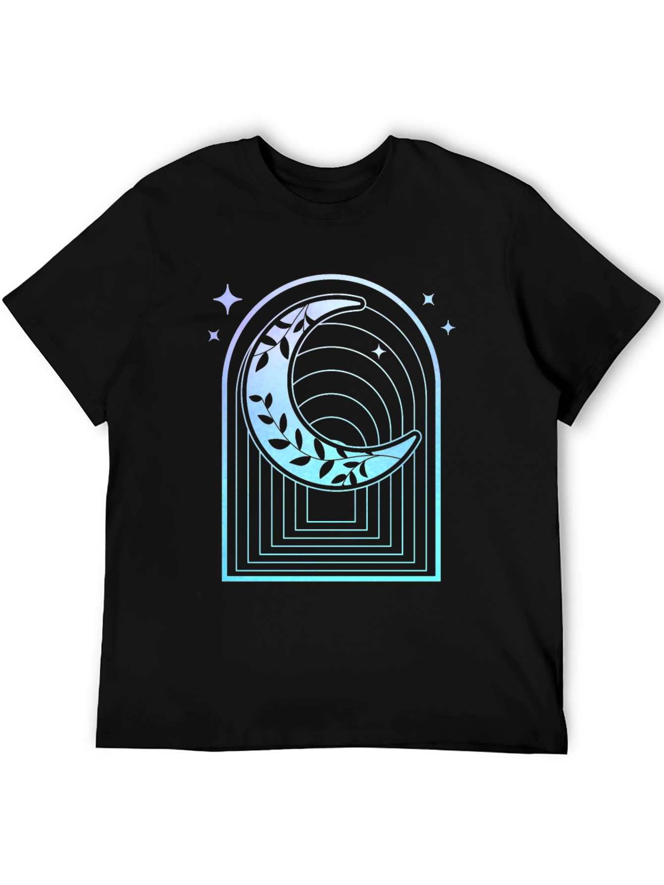 Black Mystic Moon T-Shirt view 5