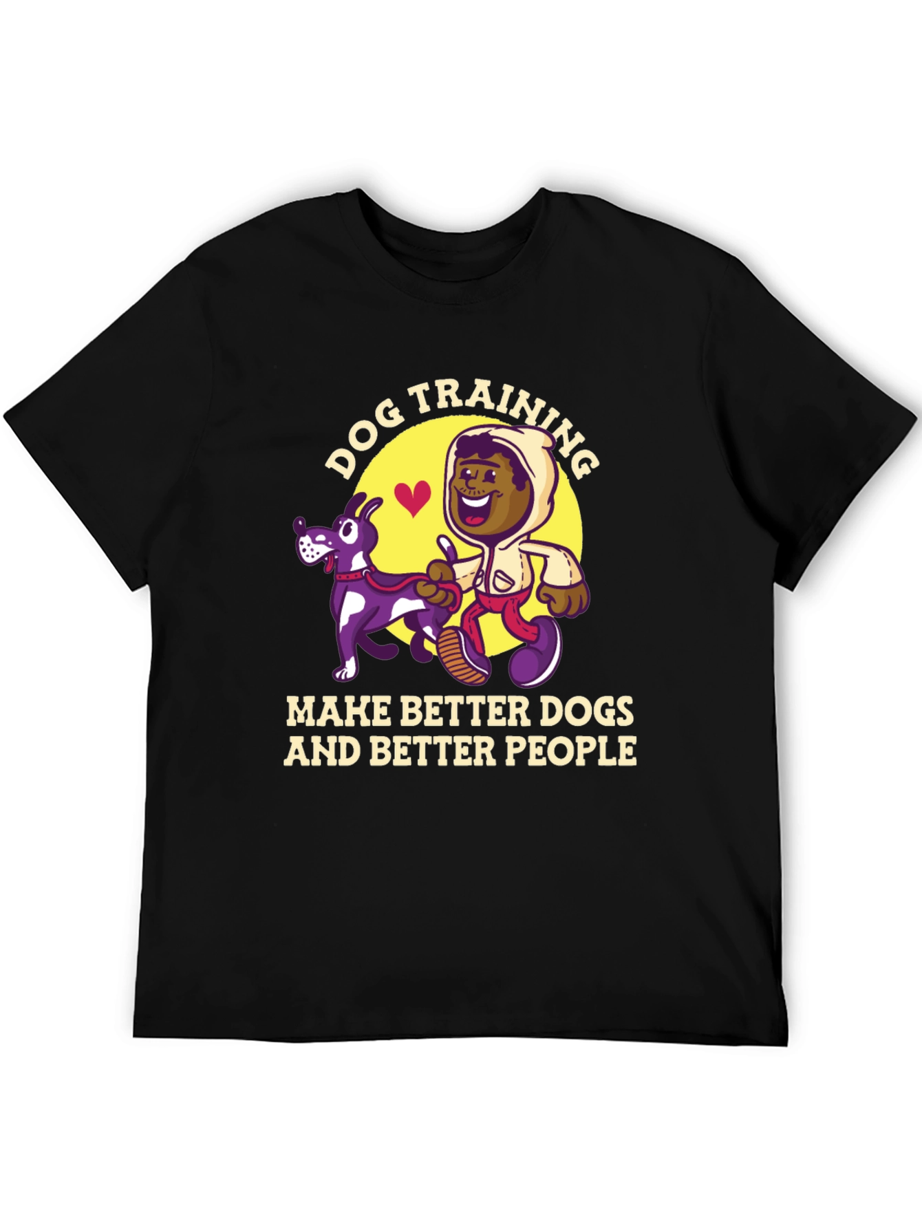 Dog Training Graphic T-Shirt - 5