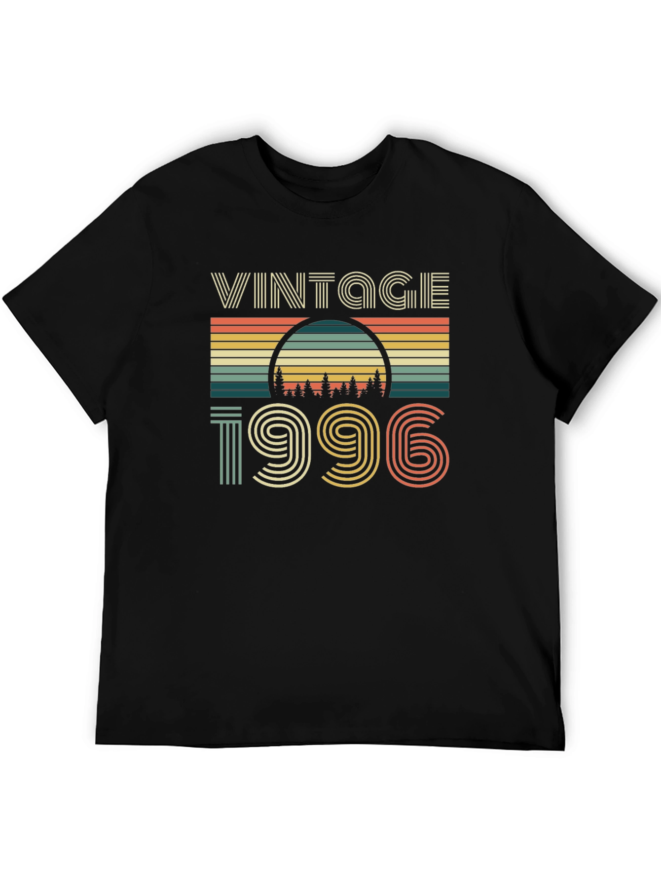 Black Vintage 1996 Graphic Tee view 5