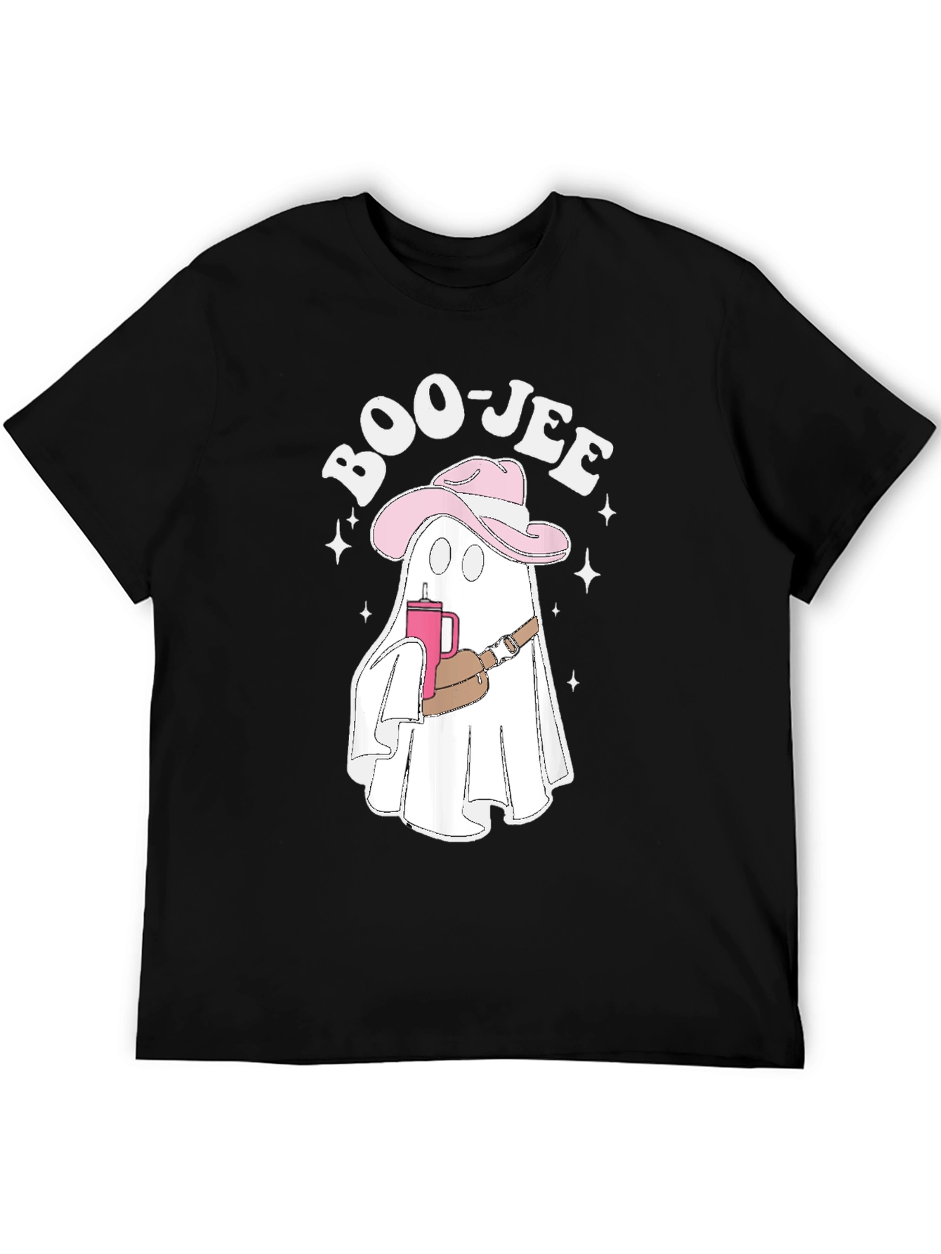 Boo-jee Ghost Cowboy Graphic T-Shirt - 5