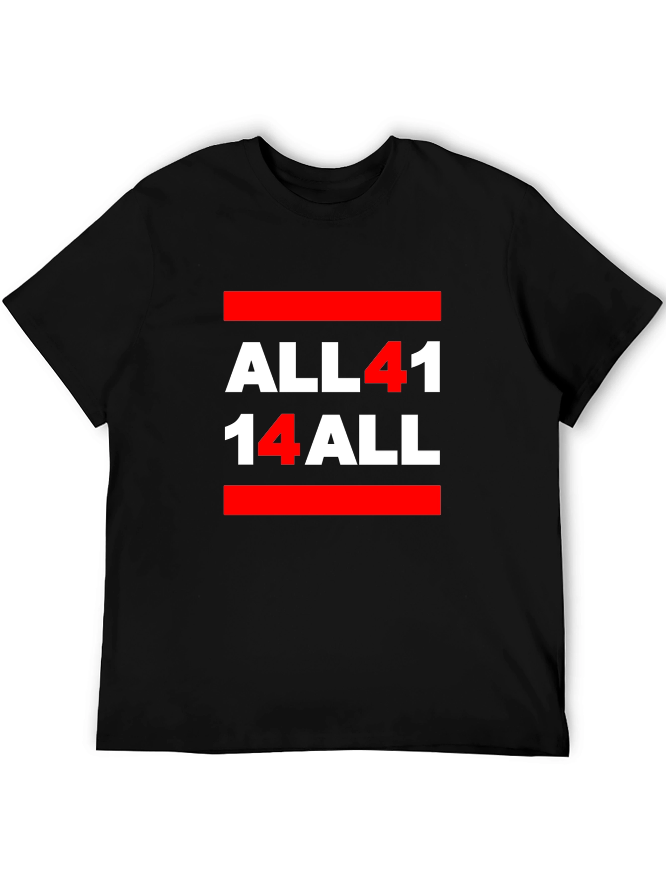Black ALL 41 T-Shirt view 5