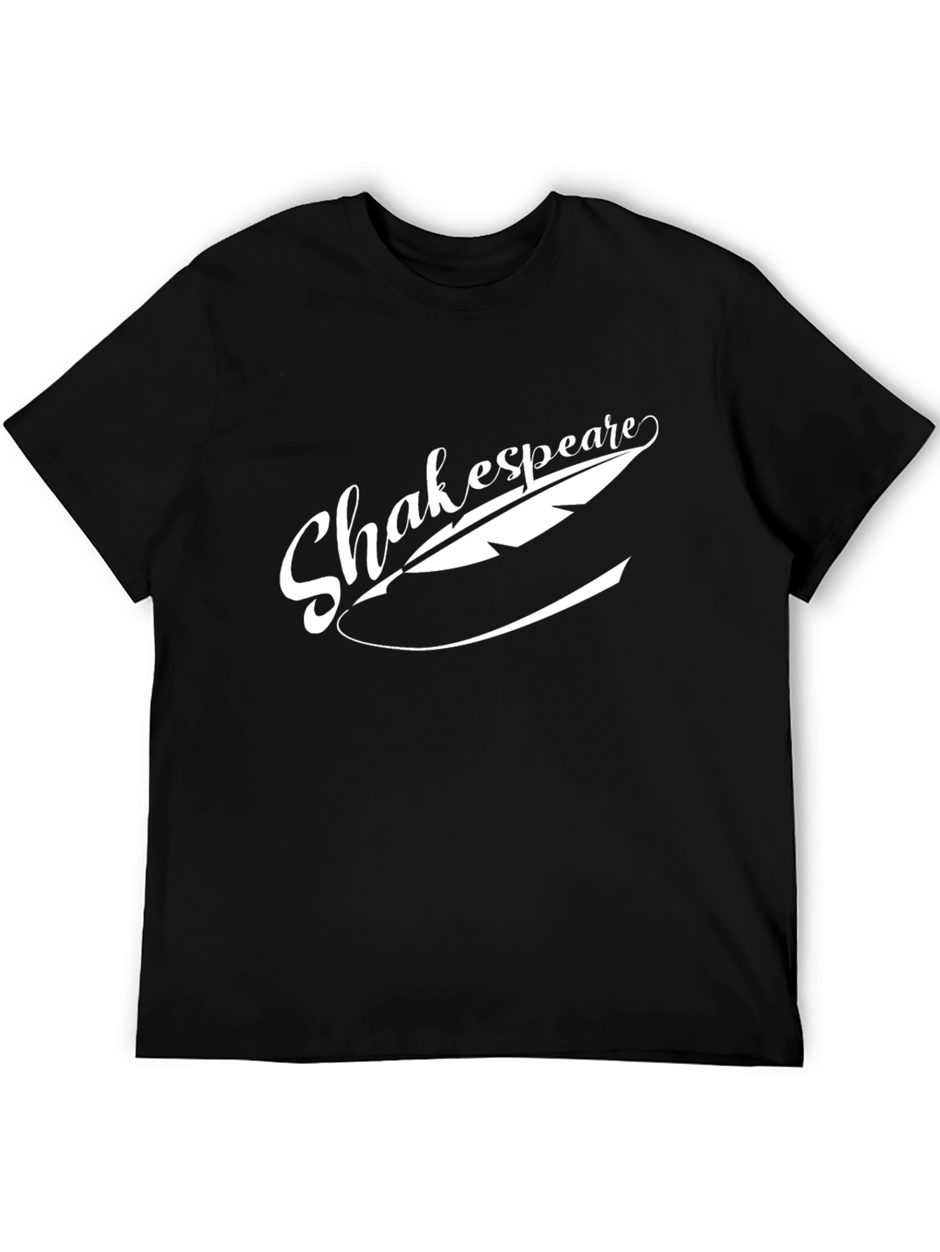 Shakespeare Quill Black Graphic Tee - 5