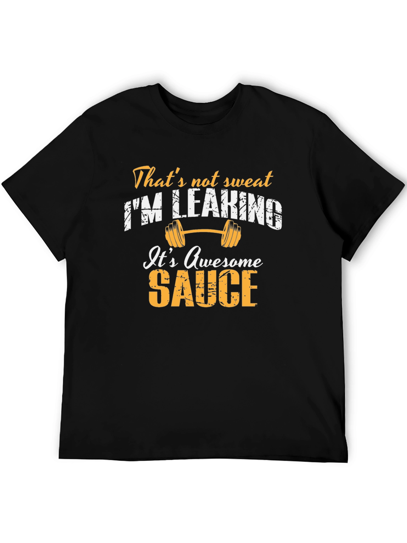 Black Awesome Sauce Graphic Tee view 5