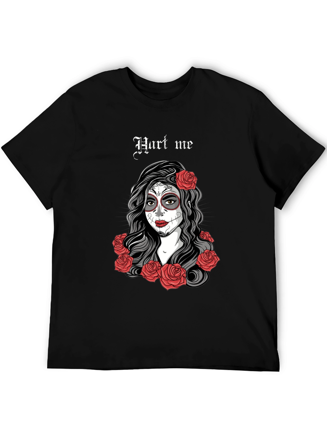 Day of the Dead T-Shirt - Sugar Skull Woman - 5