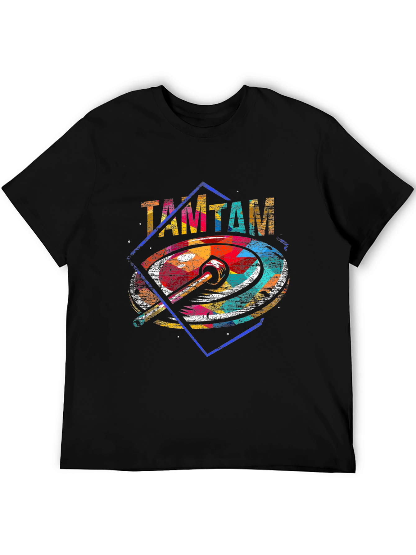 Black TAM TAM Graphic Tee view 5
