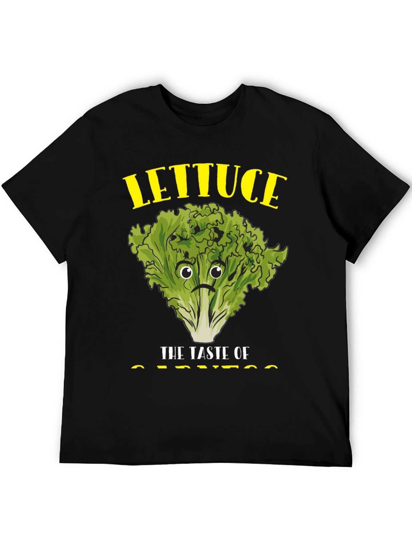 Black Lettuce Taste of Sadness Black T-Shirt view 5