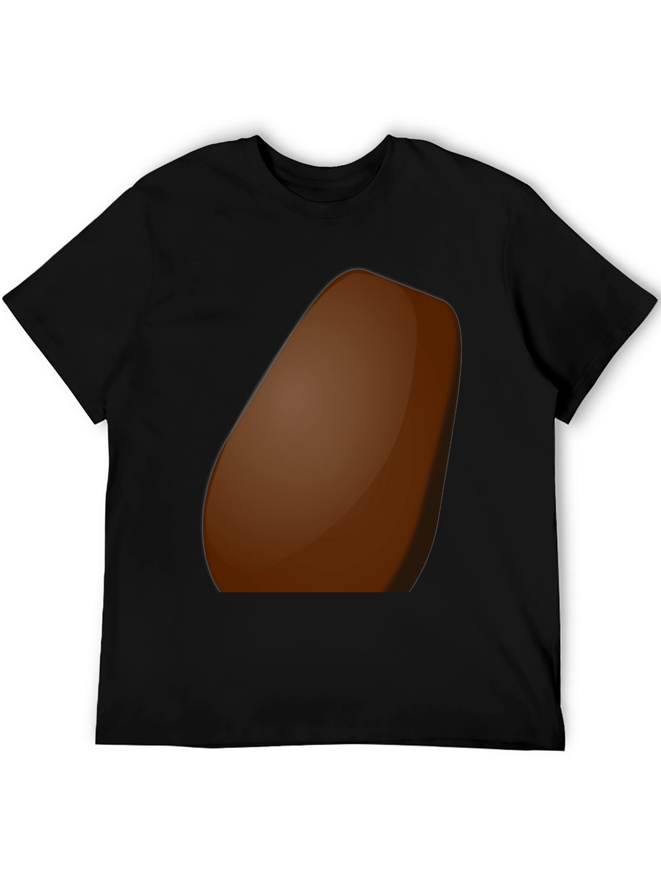 Black Chocolate Chip Cookie T-Shirt - Soft Cotton Blend view 5