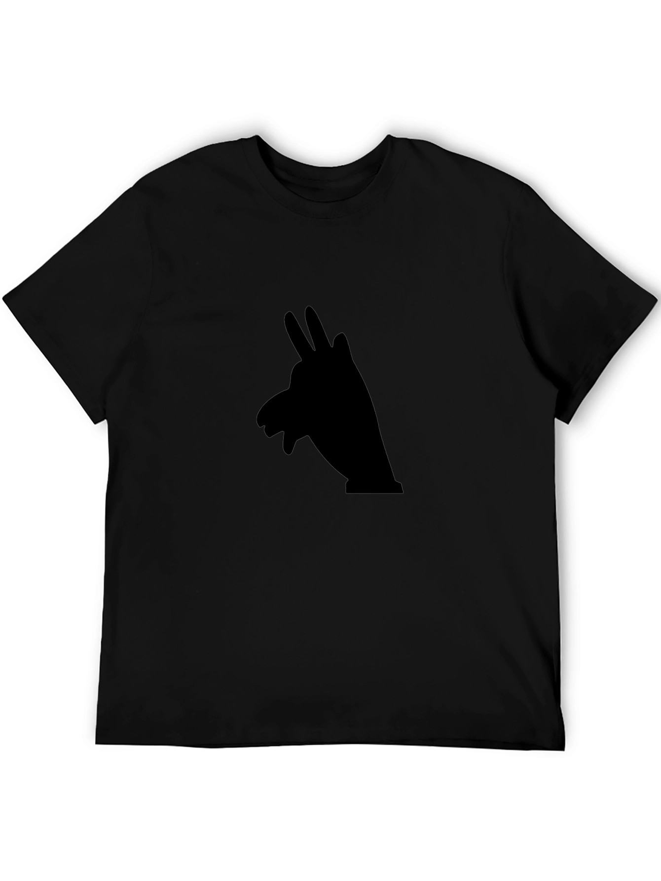 Black Black Shadow Puppet Graphic Tee - Soft Cotton view 5