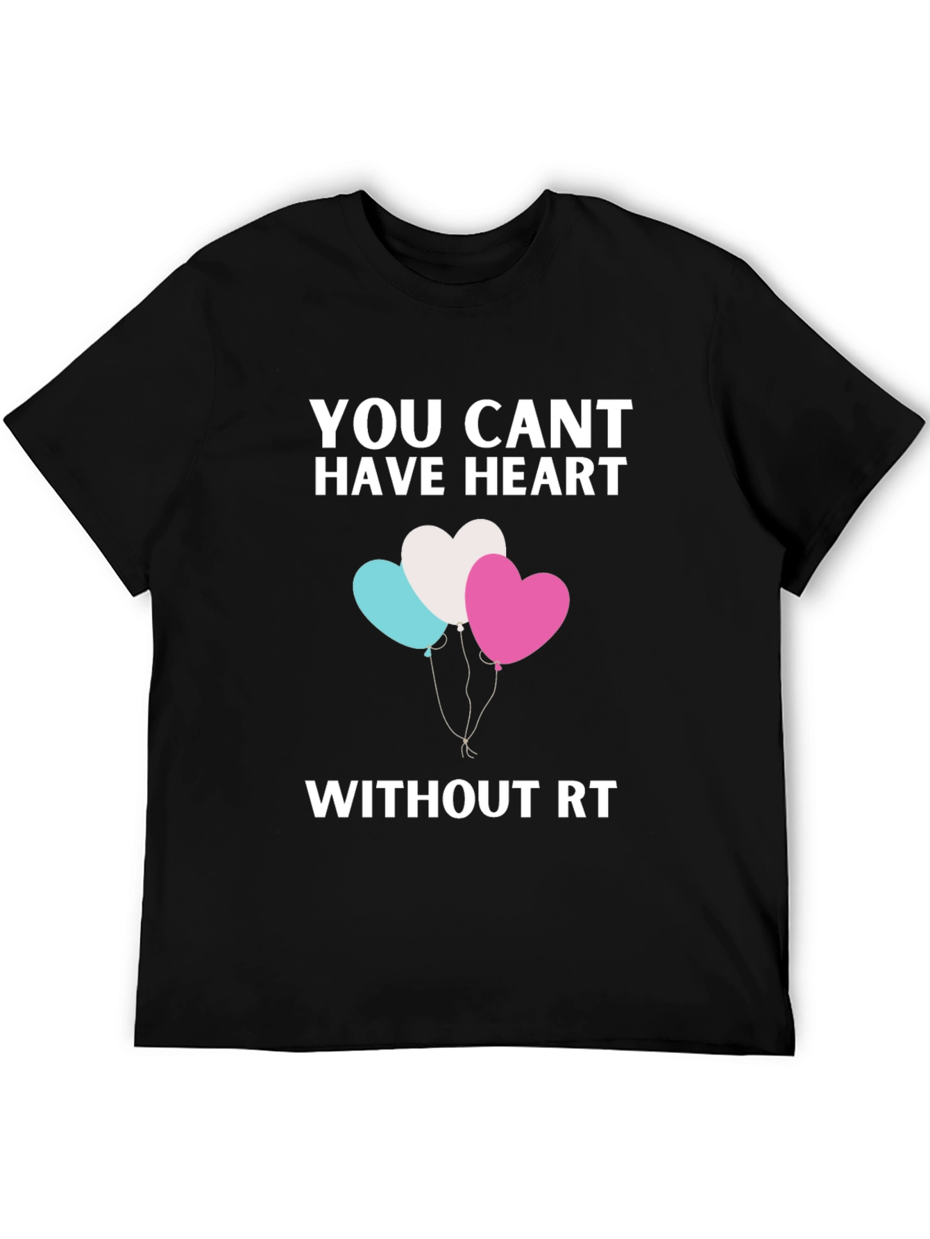Black Heart & RT Graphic T-Shirt view 5