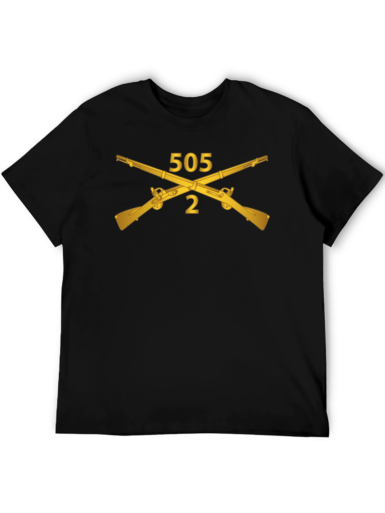 Black 505th Parachute Infantry Regiment T-Shirt view 5