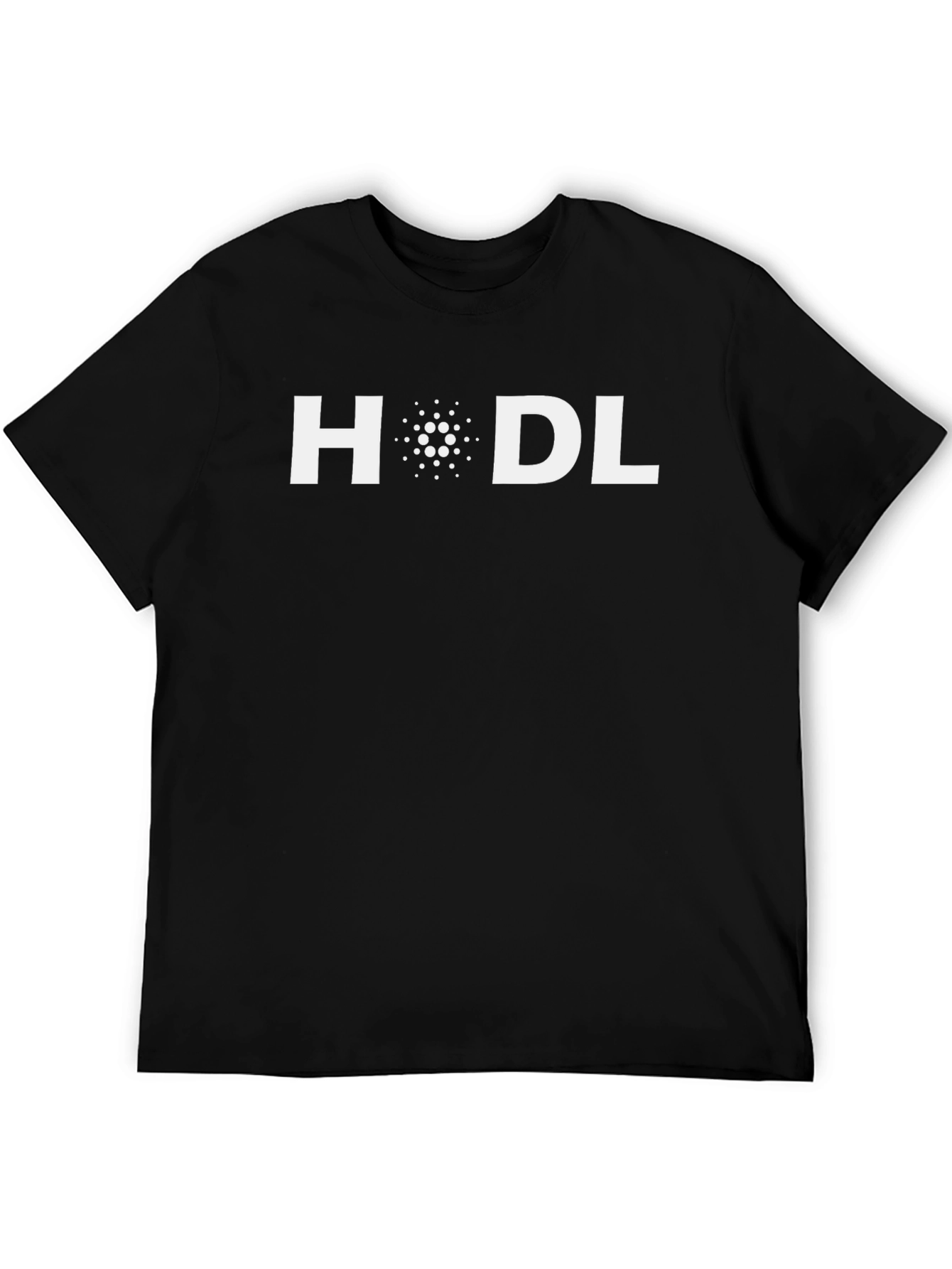 Black HODL Cardano Crypto T-Shirt view 5