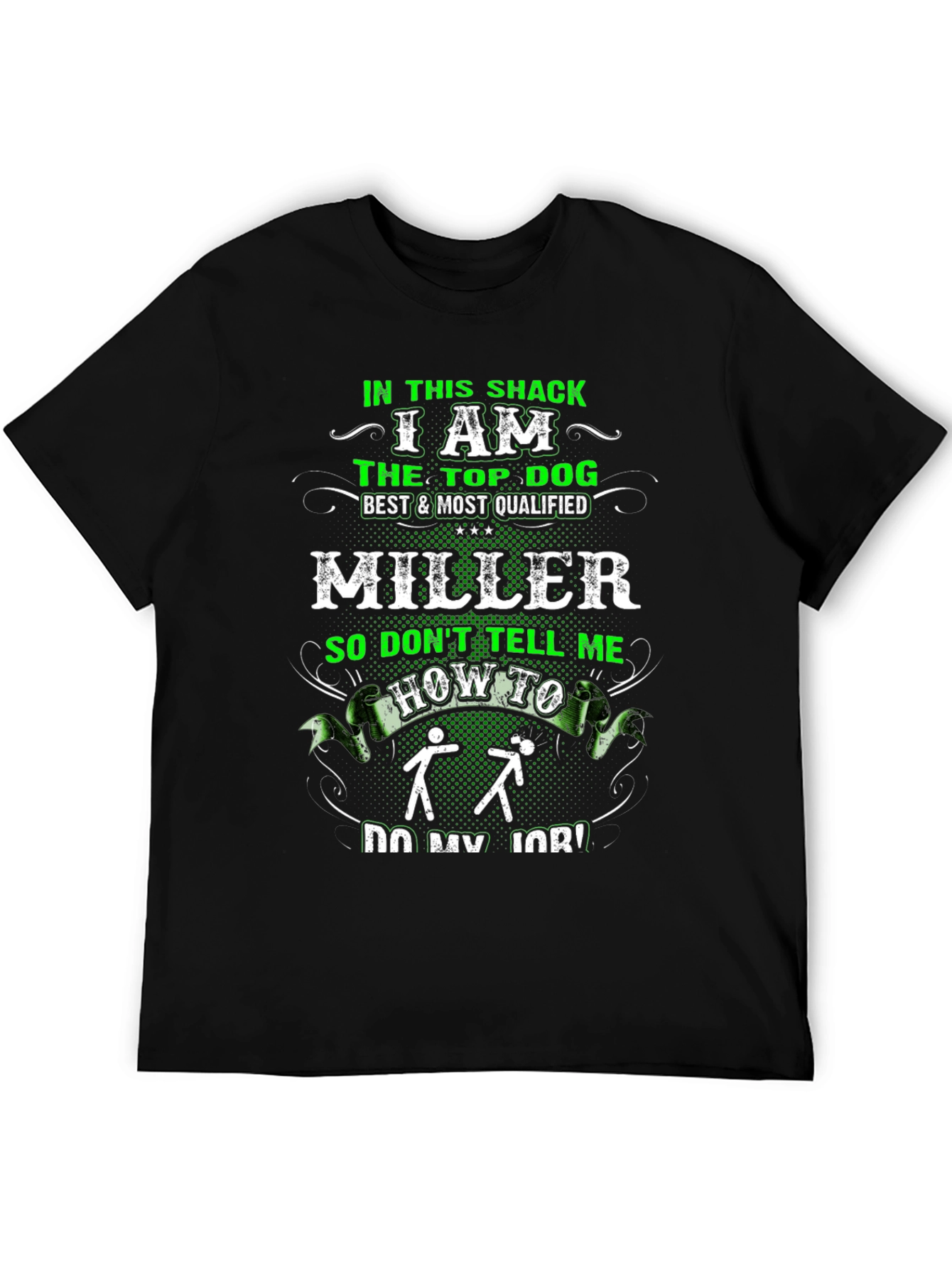 Black Top Dog Miller T-Shirt view 5